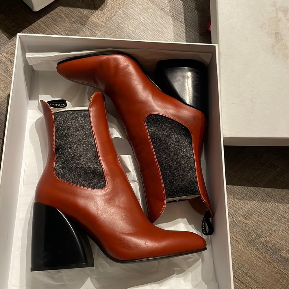 Brand new Chloe ankle boots